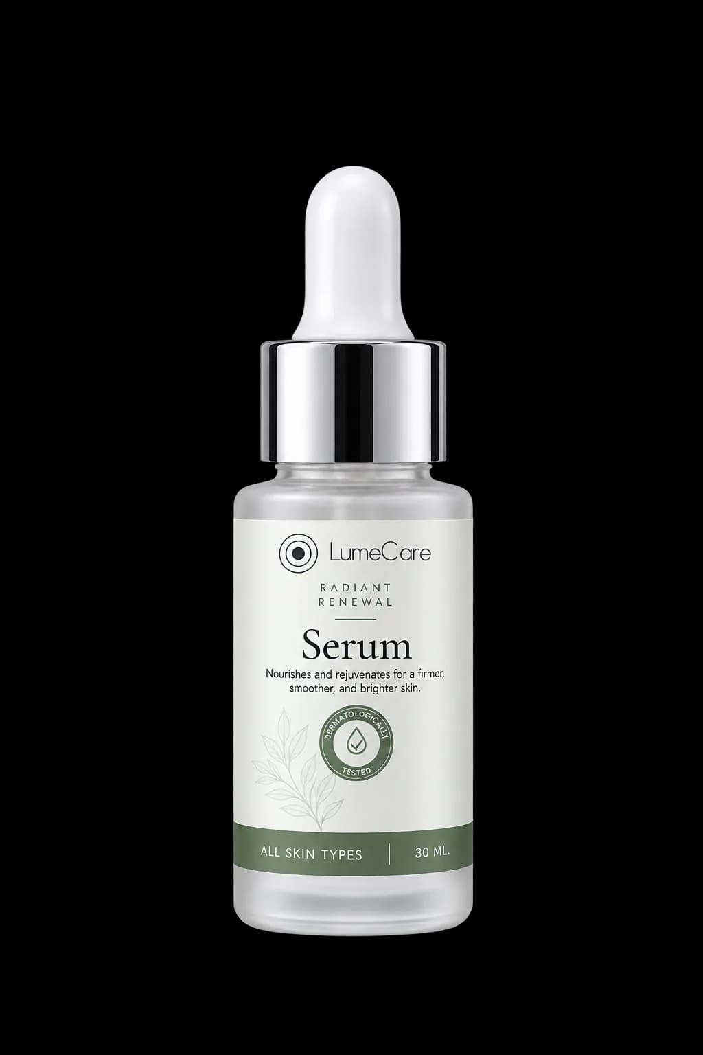 LumeCare Radiant Renewal Serum — a 30 ml retinol serum