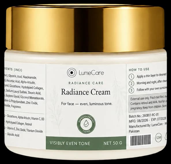 LumeCare Radiance Cream — a 50 g face cream